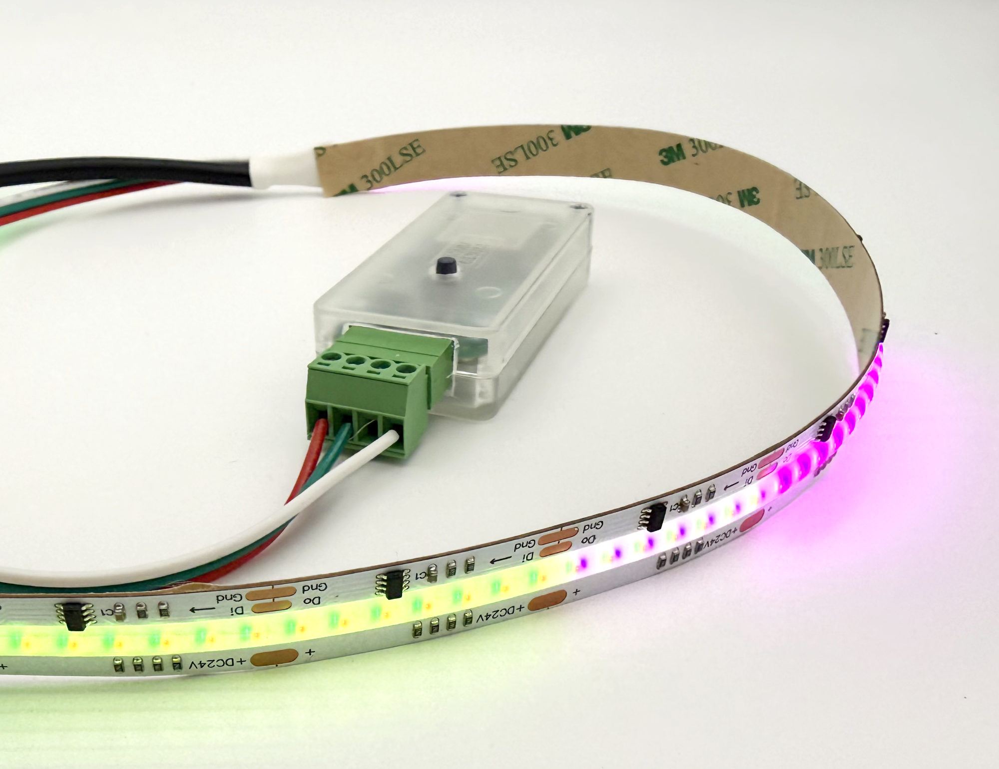 WLED Controller RGBW/5m/160 Zones Premium Starterkit 24V/FCOB/WS2814 (WLAN)