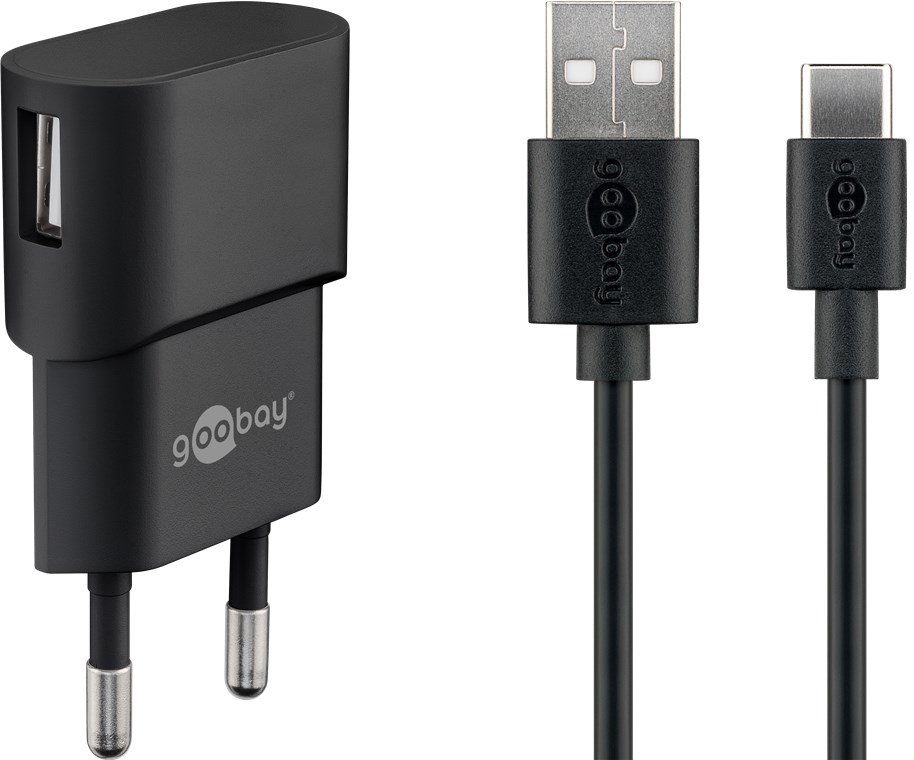 goobay USB-C Ladeset 5V/5W 1A 1m