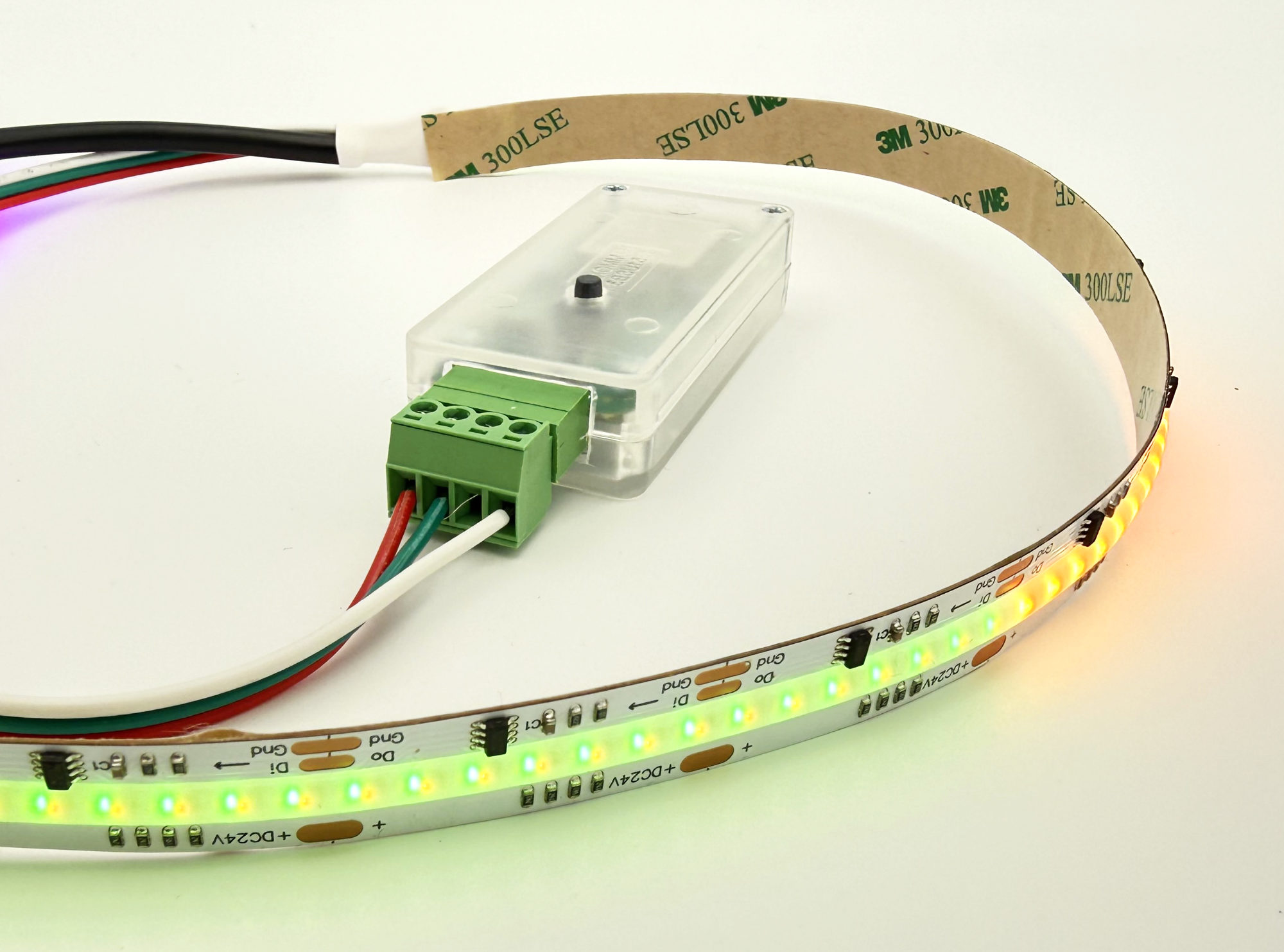 WLED Controller RGBW/5m/160 Zones Premium Starterkit 24V/FCOB/WS2814 (WLAN)