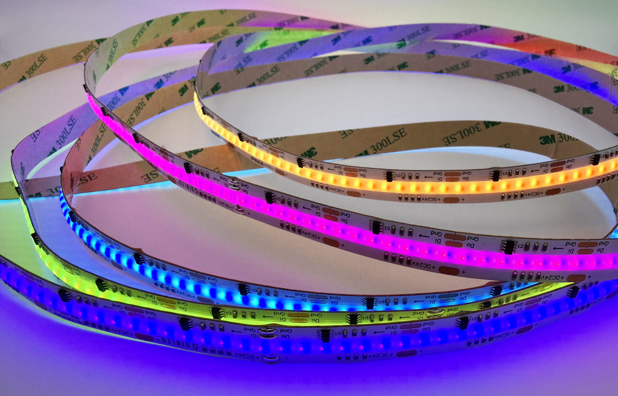 WLED Controller RGBW/5m/160 Zones Premium Starterkit 24V/FCOB/WS2814 (WLAN)