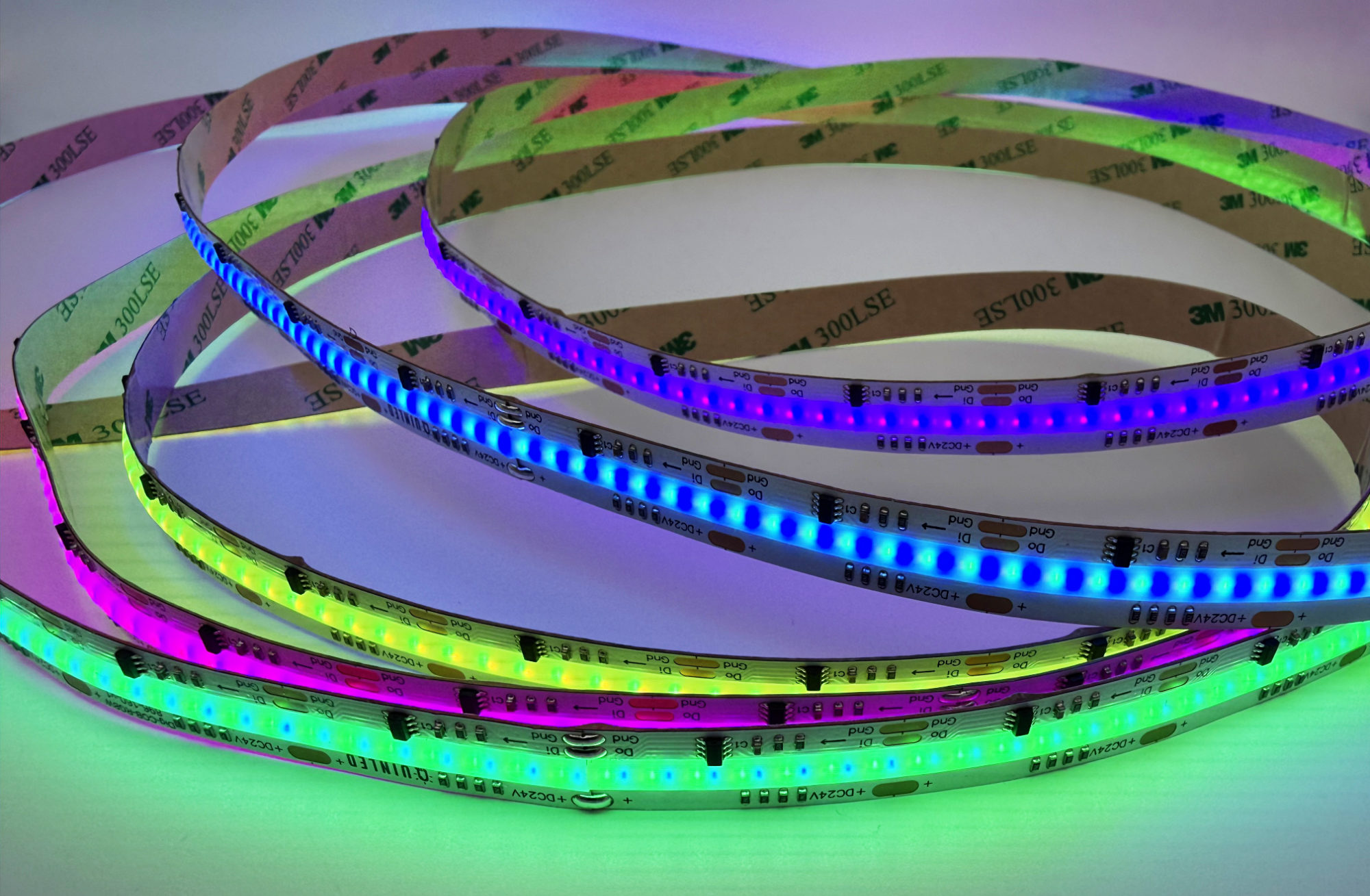 WLED Controller RGBW/5m/160 Zones Premium Starterkit 24V/FCOB/WS2814 (WLAN)